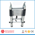 double side telescopic ladder,fold up aluminium ladder